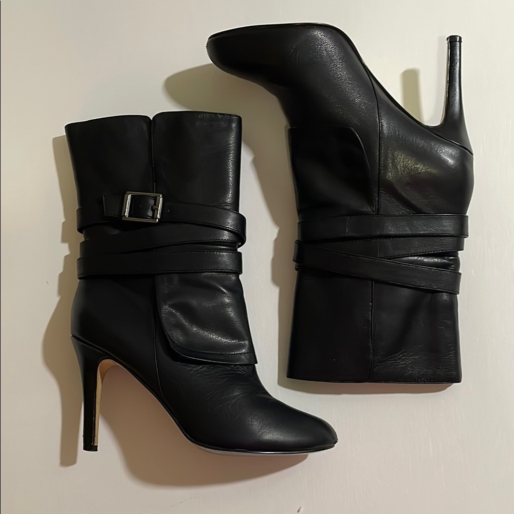 Michael Kors leather stiletto boots. Size 7.5. Excellent condition!
